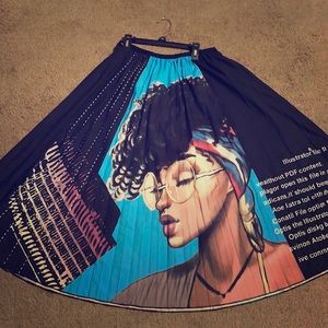 Beautiful pleated skirt